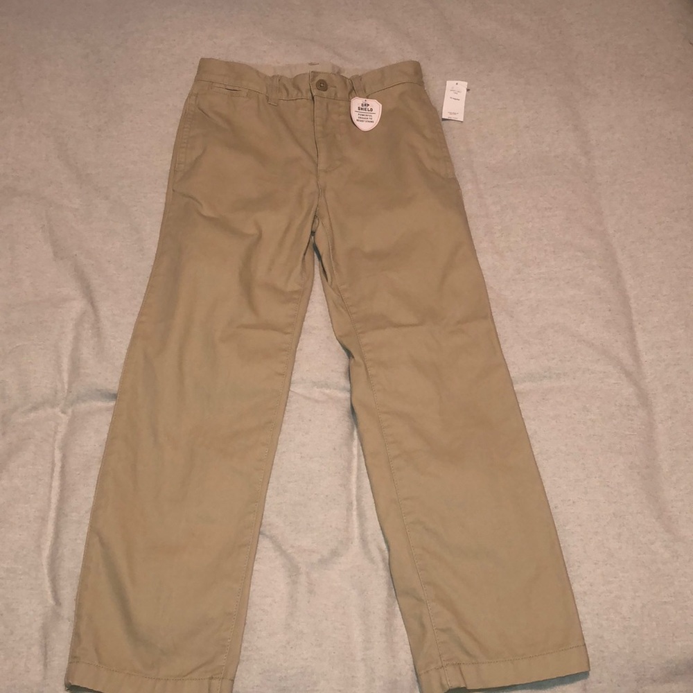 Gap Kids Uniform Straight Khakis with Gap Shield